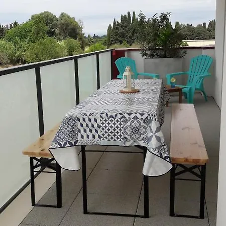 Superbe T3 Recent 67 M2, Gde Terrasse, 3km Plage, Vue Canigou, Parking Et Box Privatif Apartmán *